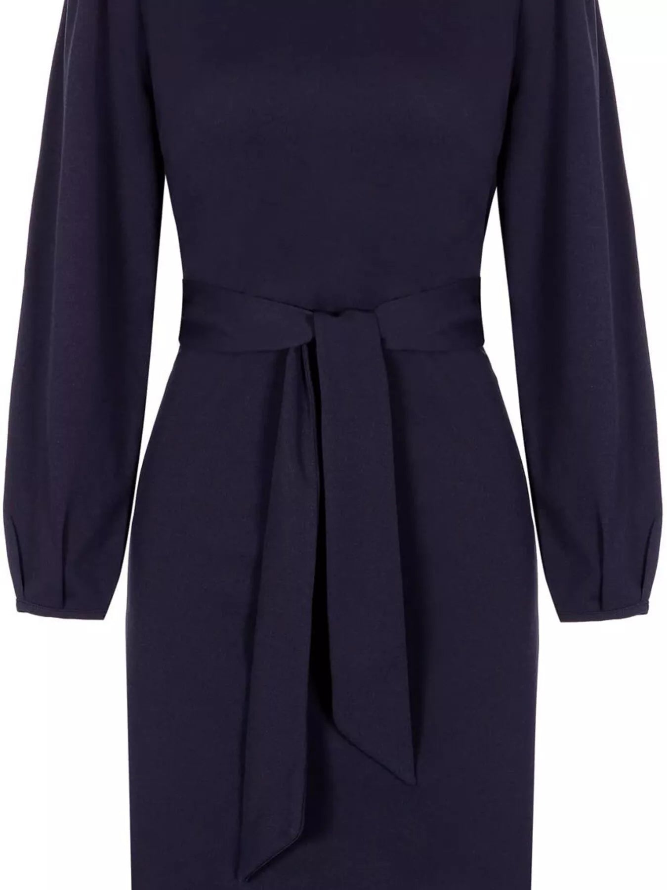 Tie-Waist Mini Dress - cas7m