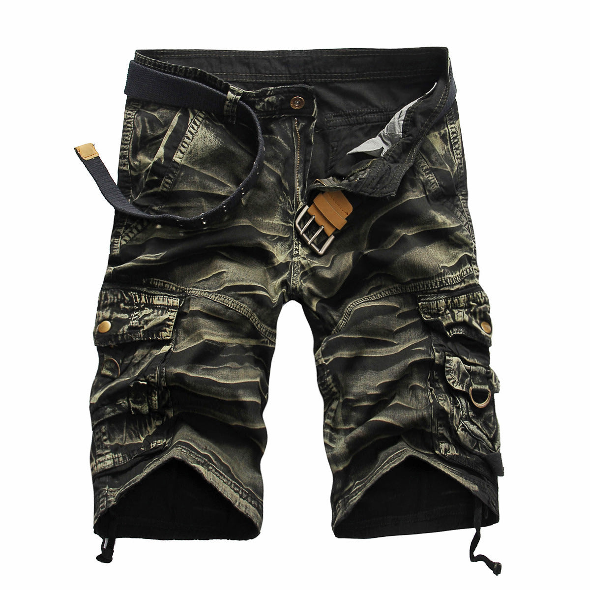 Men's Large Multi-pocket Loose Camouflage Pants