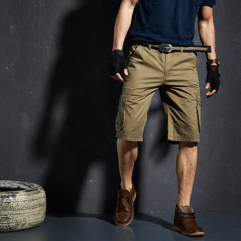Multi-Pocket Cargo Shorts and Work Pants