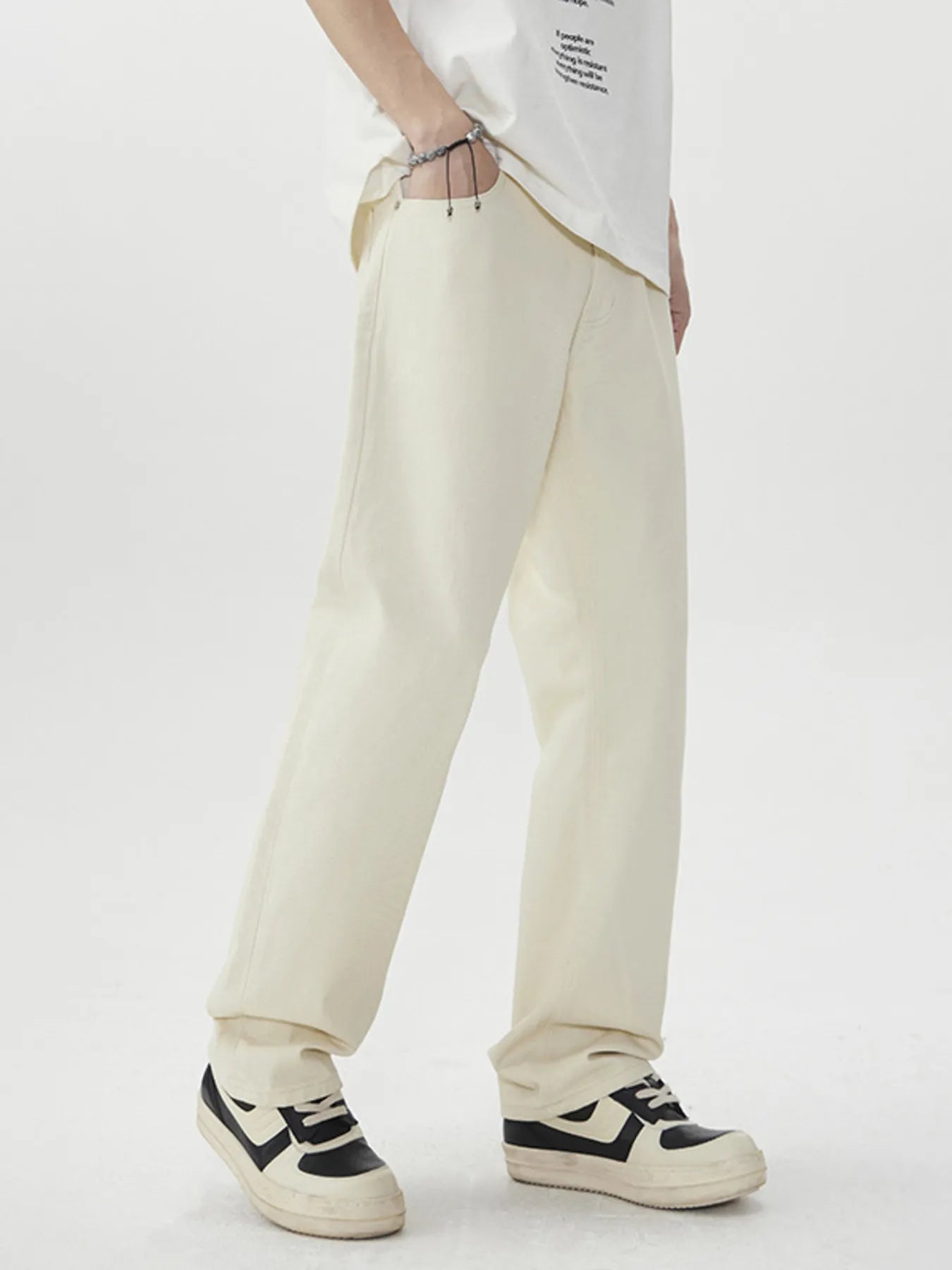 Men's Wide Leg Jeans - cas7m