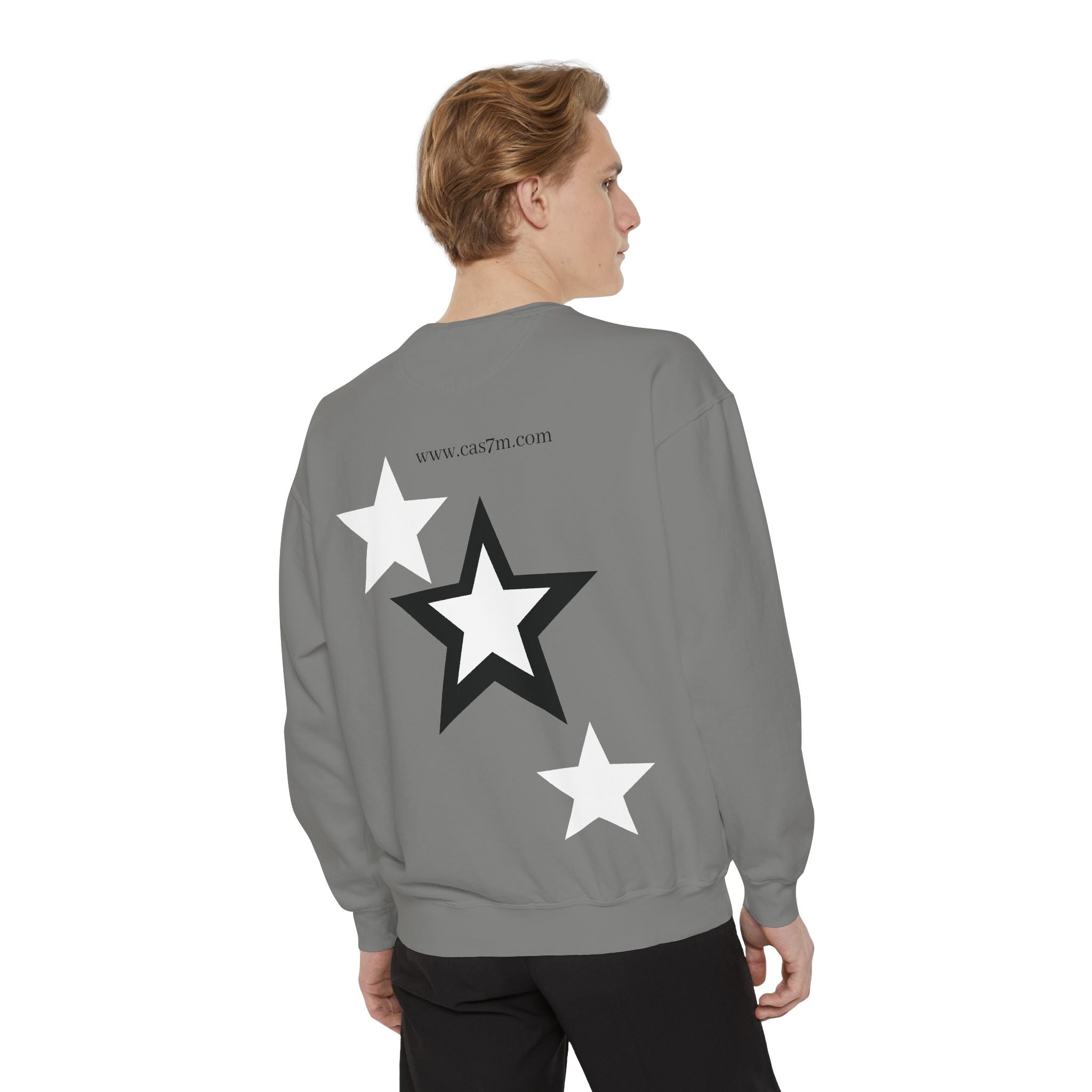 Unisex Garment-Dyed Sweatshirt - cas7m