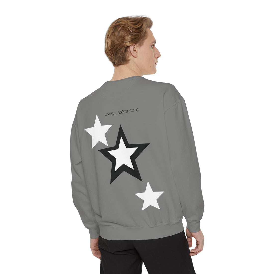 Unisex Garment-Dyed Sweatshirt - cas7m