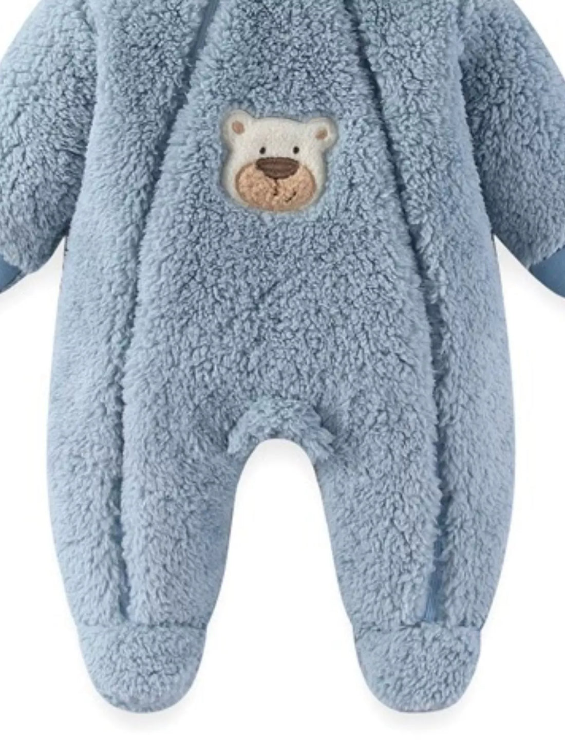 Cute Bunny Hooded Fleece One-Piece - cas7m
