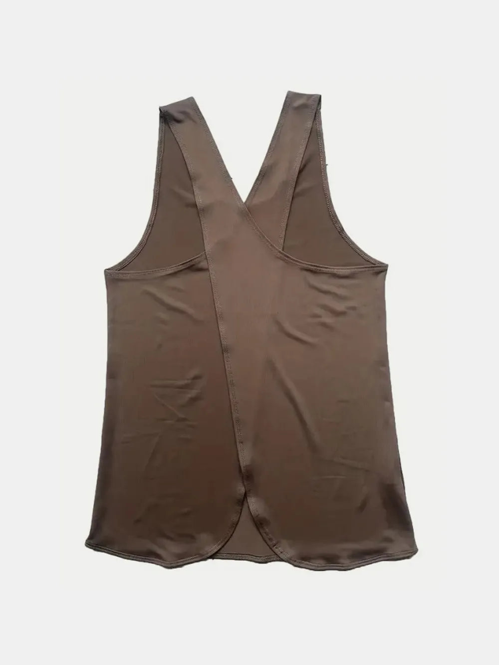 Crisscross Scoop Neck Active Tank - cas7m