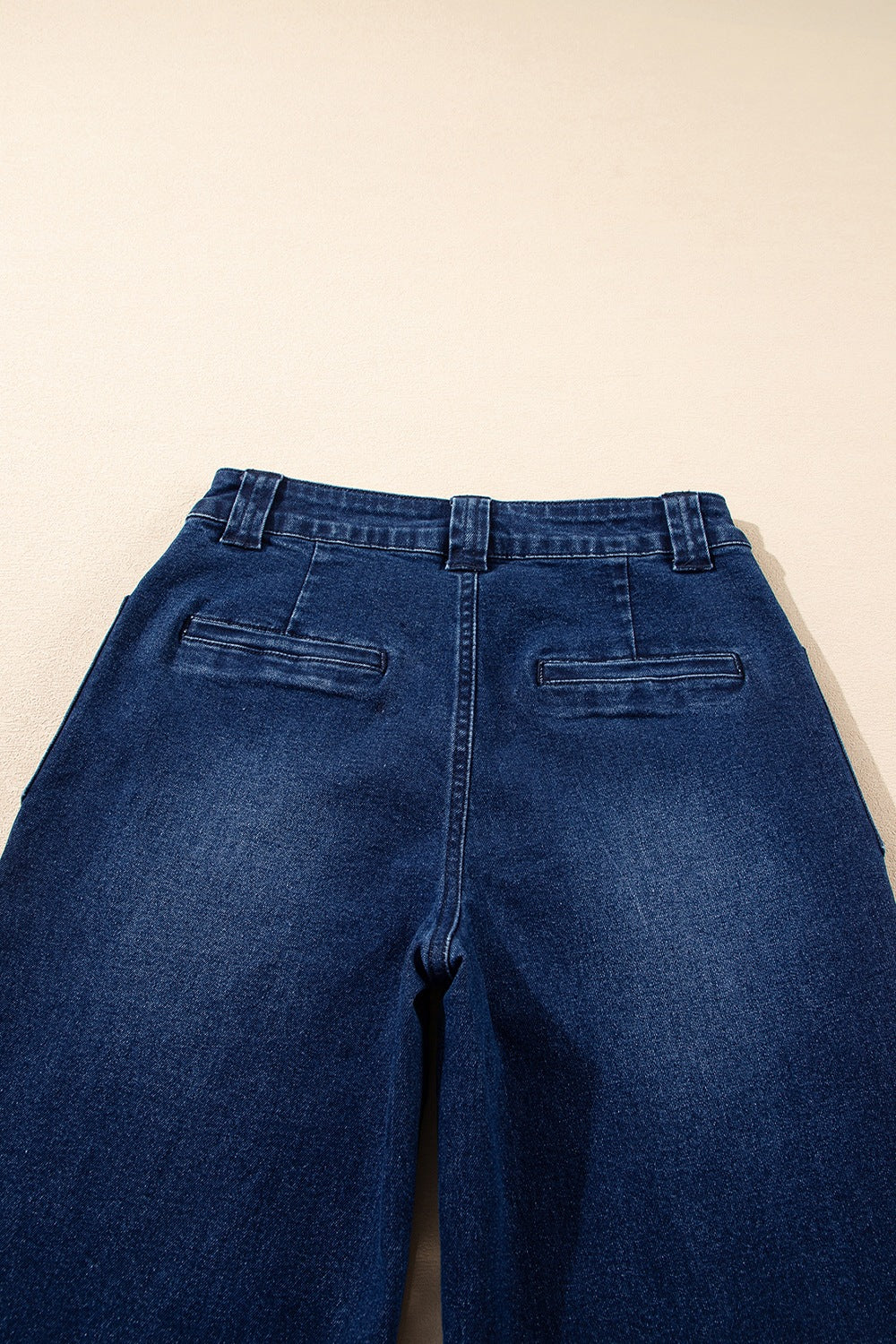 Straight Leg Mid-Rise Shift Jeans - cas7m