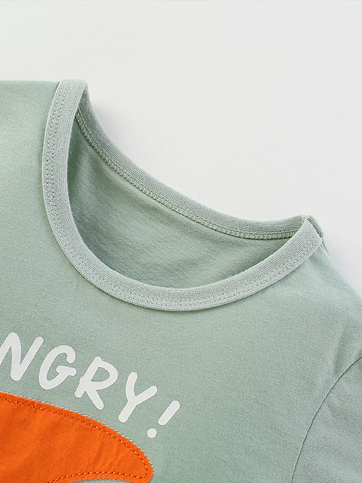 Children's Graphic Short Sleeve T-Shirt - cas7m