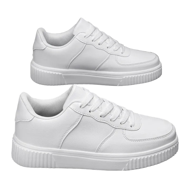 Comfortable Thick-soled Height-increasing Shoes With An Elevated Autumn Vibe - cas7m