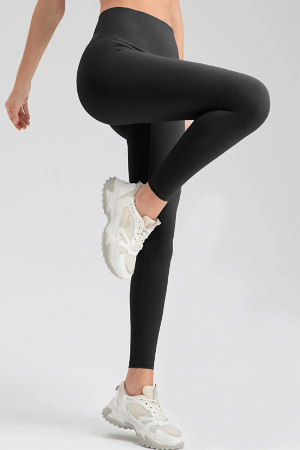 Ultra-Stretch Nylon Blend Leggings - Comfort & Style - cas7m