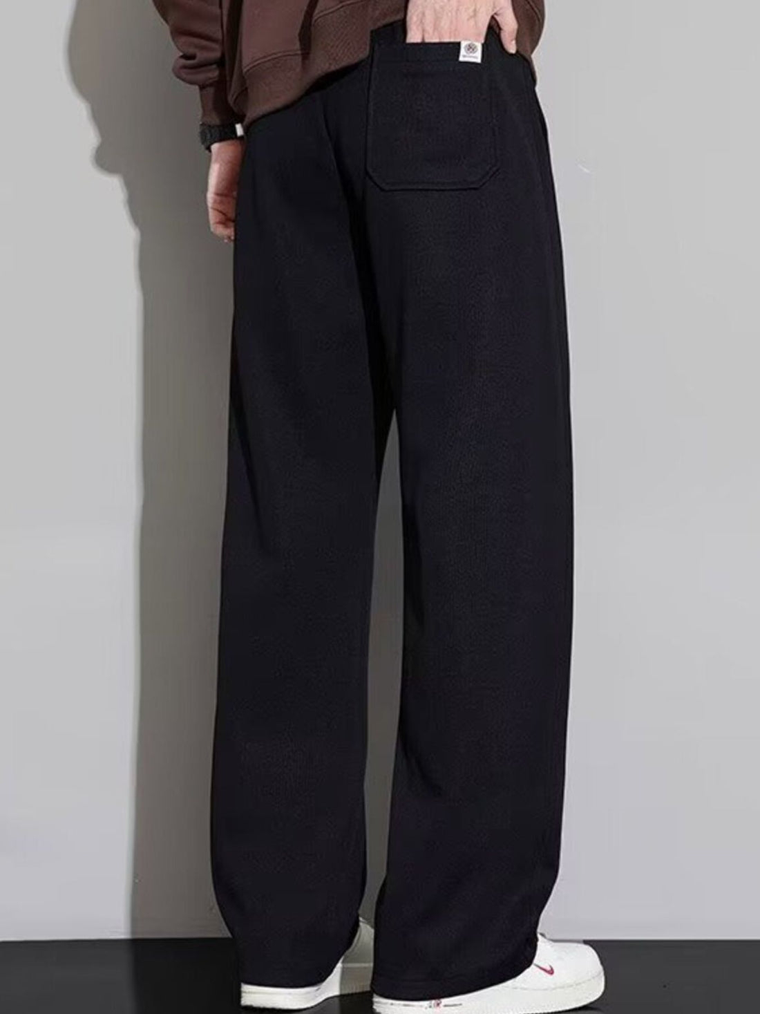 Men's Plus Size Casual Loose Fit Drawstring Pants - cas7m