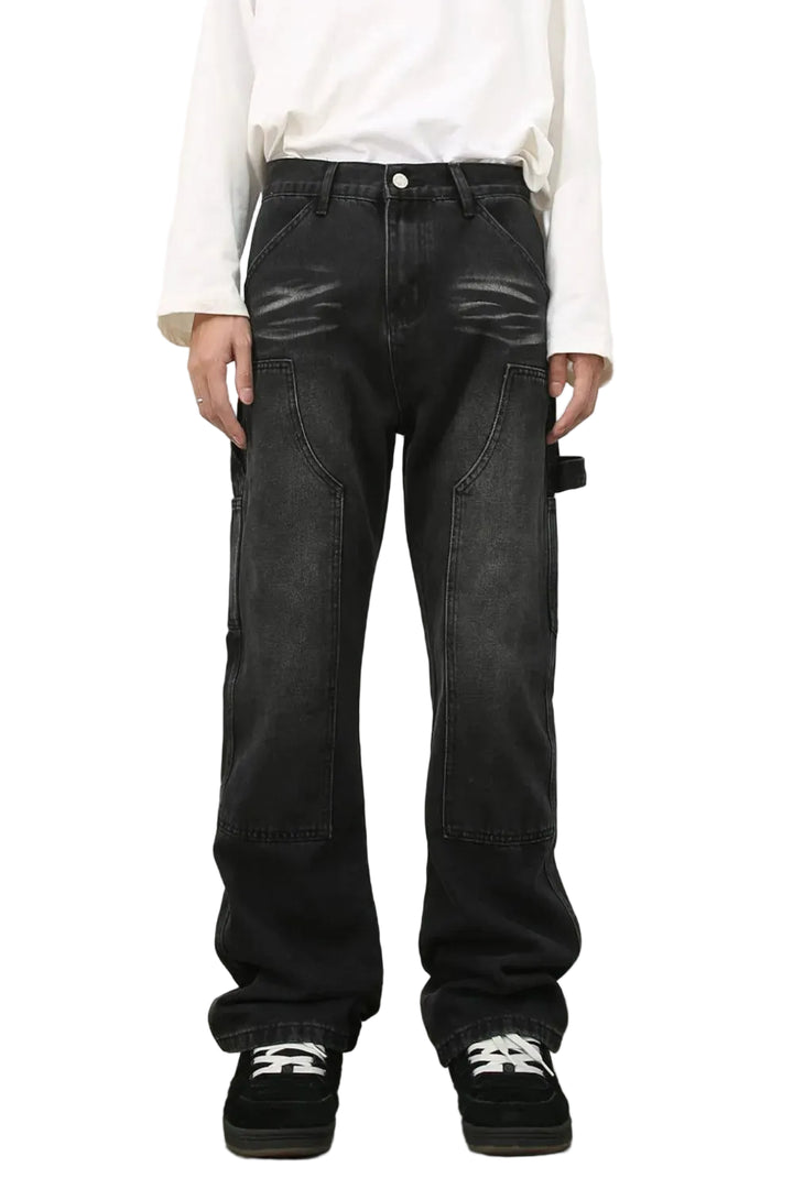 Men's Baggy Jeans with Pockets - cas7m