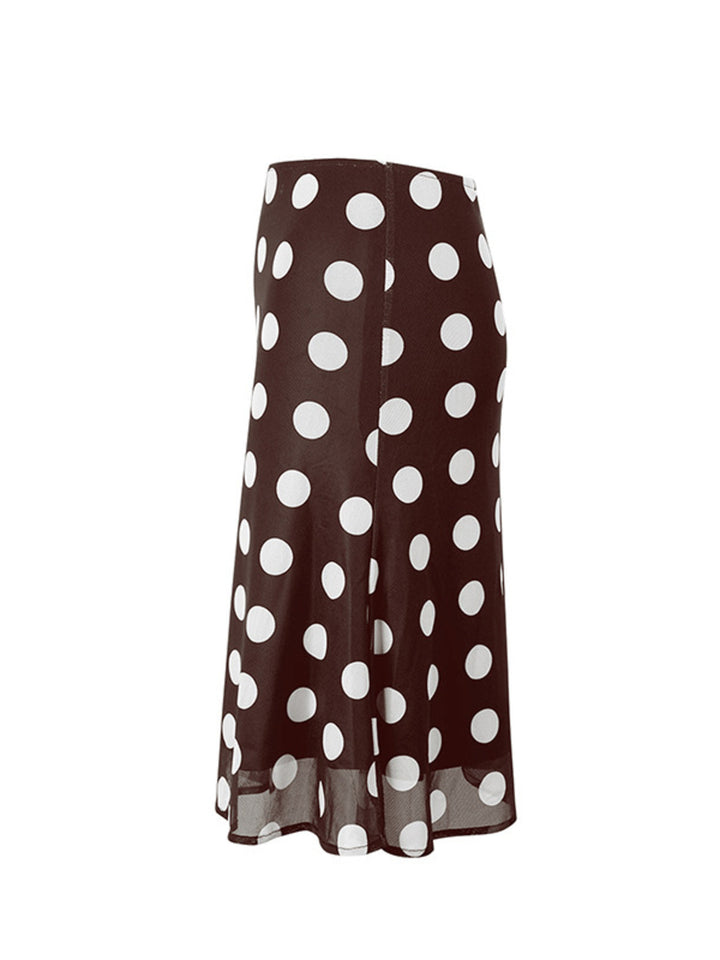 Polka Dot Skirt - cas7m