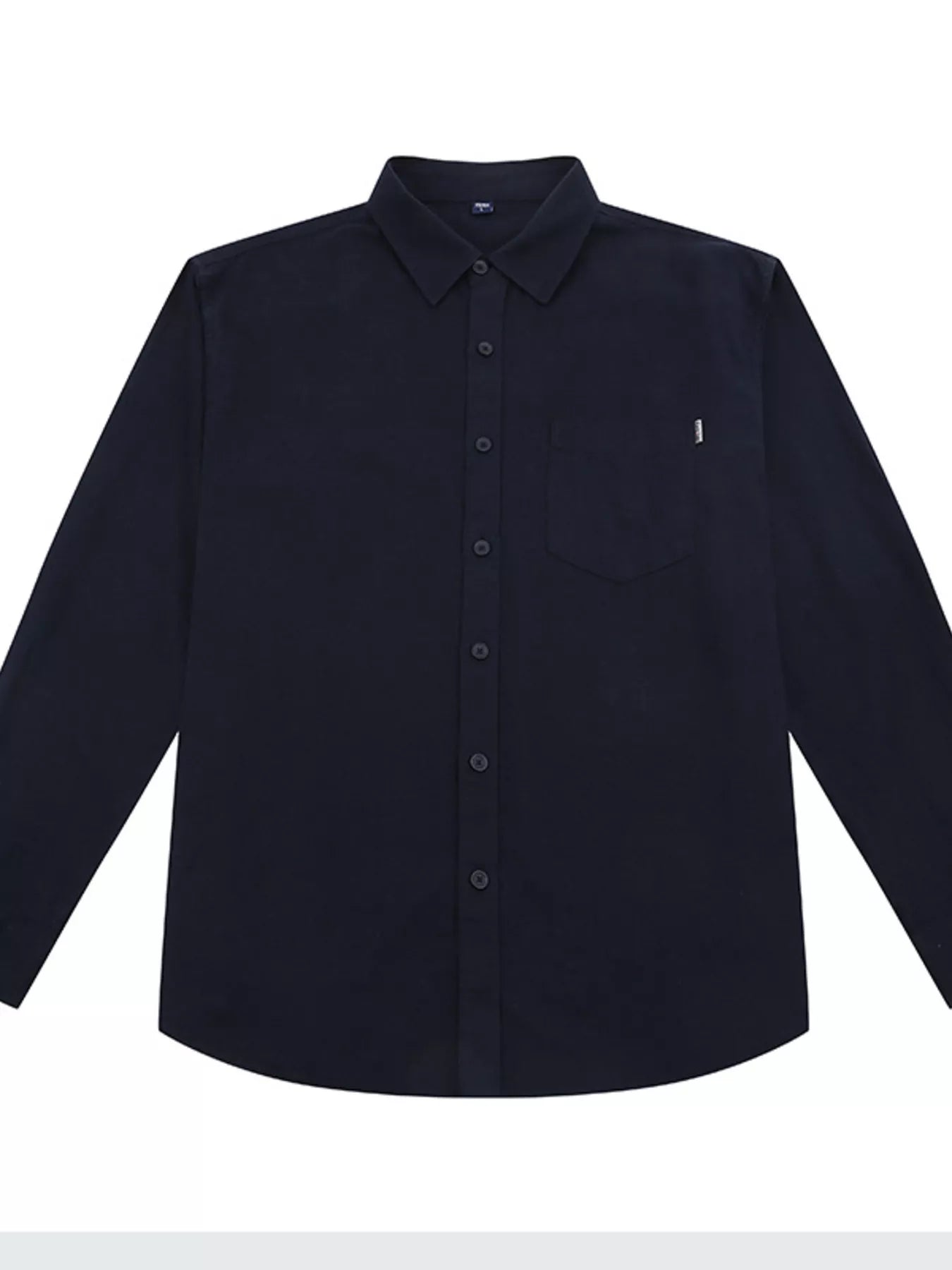 Men's Plus Size Classic Fit Long Sleeve Shirt - cas7m