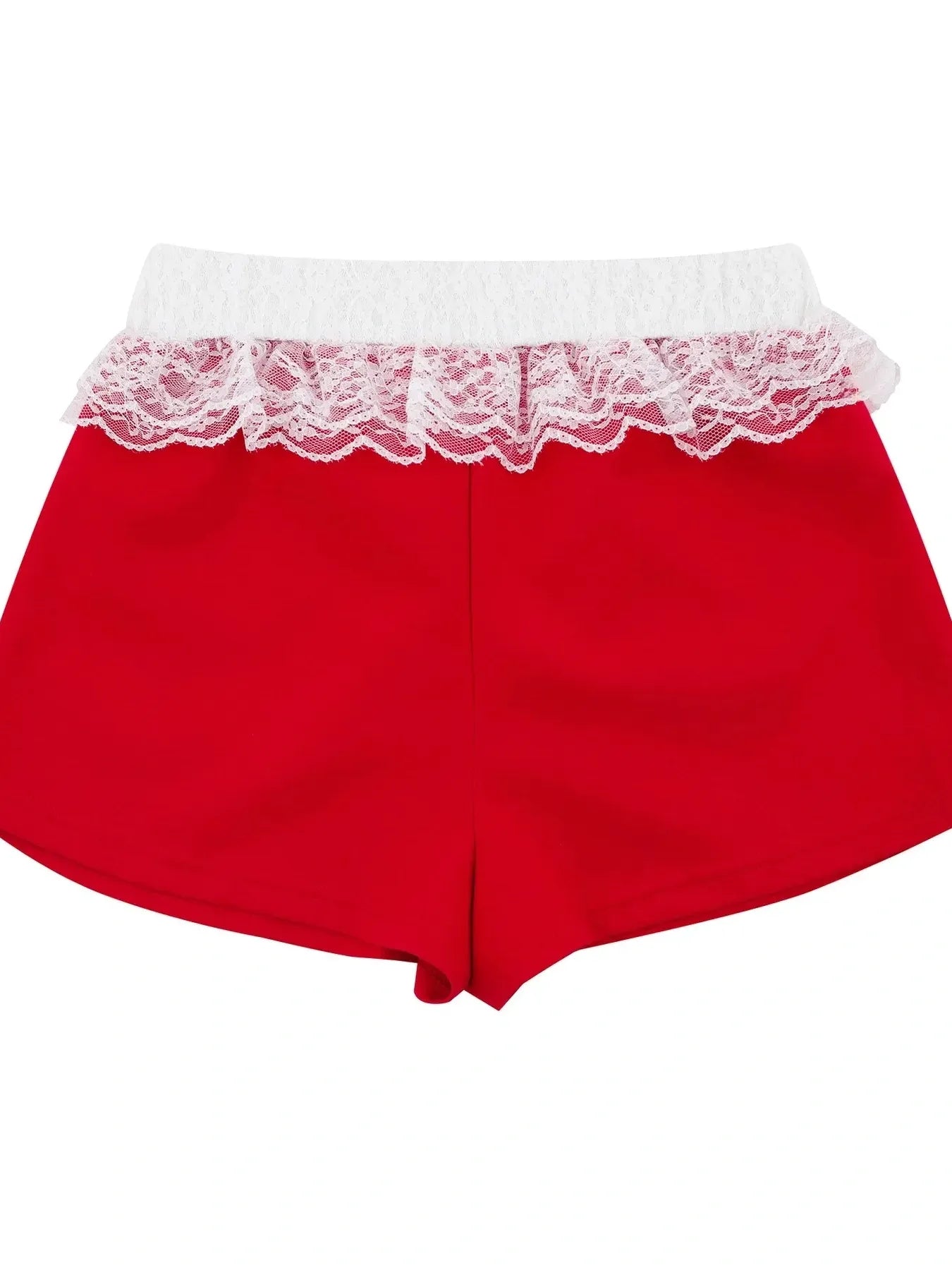 Lace Detail Shorts - cas7m