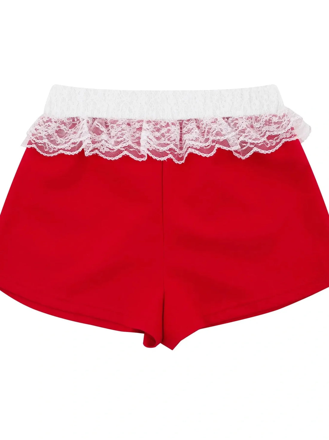 Lace Detail Shorts - cas7m
