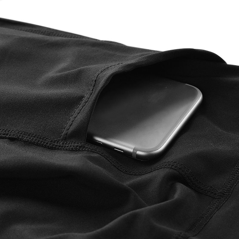 Women Compression Skinny Fitness Leggings Women Stretch Sportswear Casual Leggings Pants with Pocket - cas7m