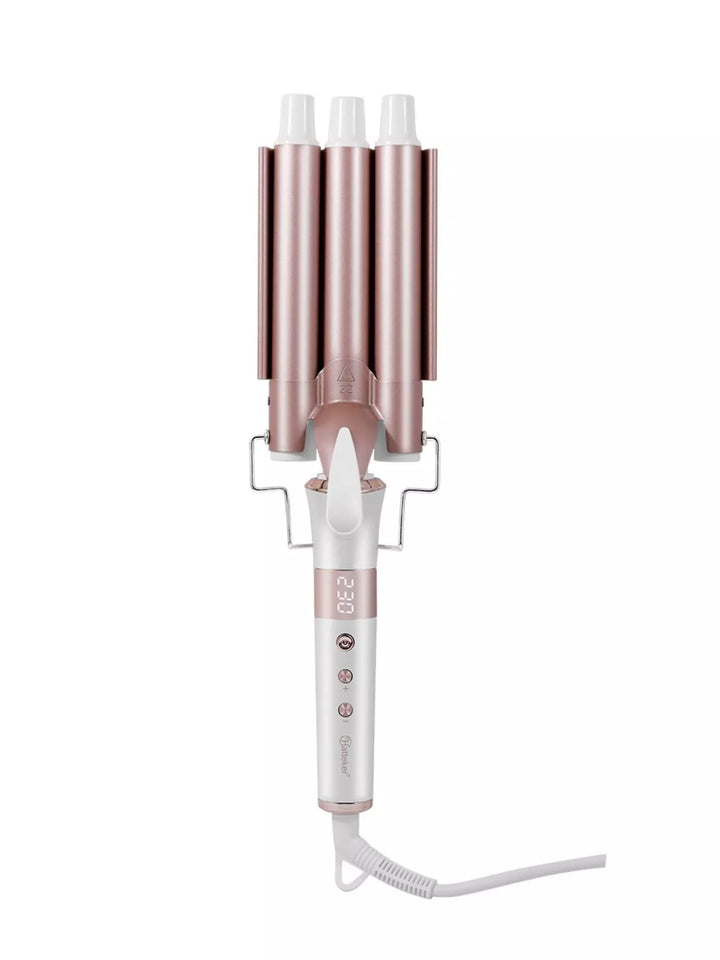 Effortless Glam Wave 3-Barrel Curling Iron - cas7m