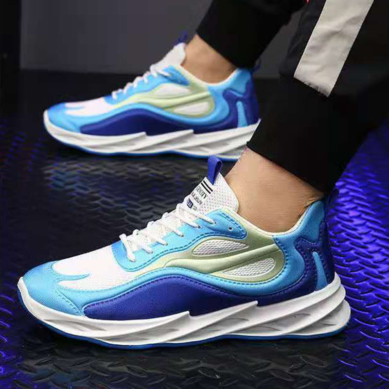 Fashion Running Walking Sports Shoes Non Slip Sneakers Men - cas7m