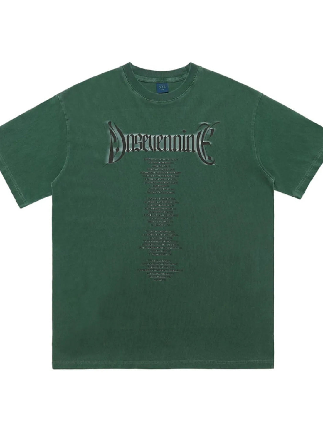 Men's Short Sleeve Oversized T-Shirt - cas7m