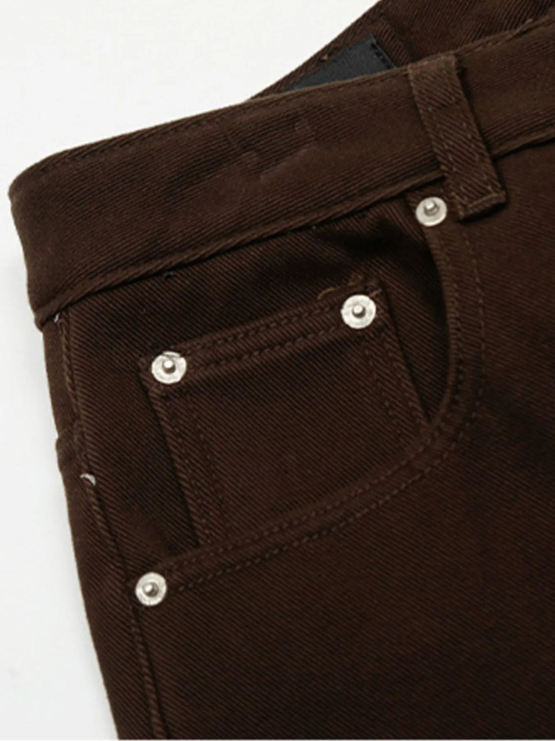 Men's Wide-Leg High-Rise Jeans - cas7m