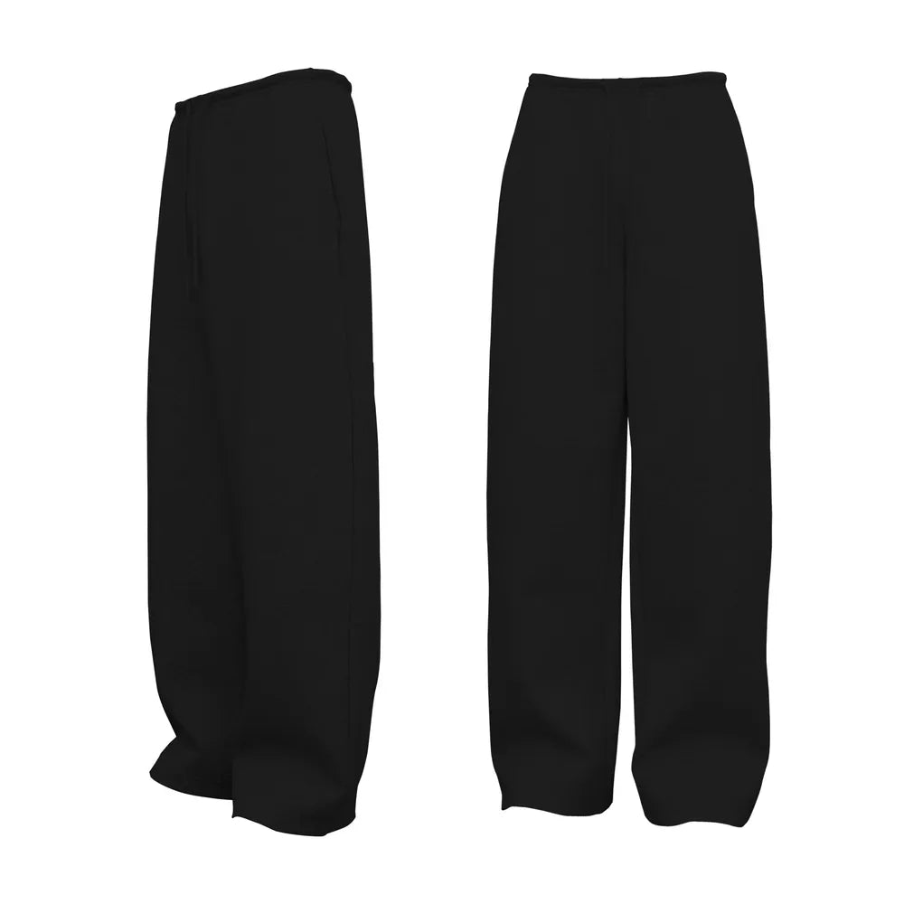 Men's Drawstring Straight-Leg Sweatpants - cas7m