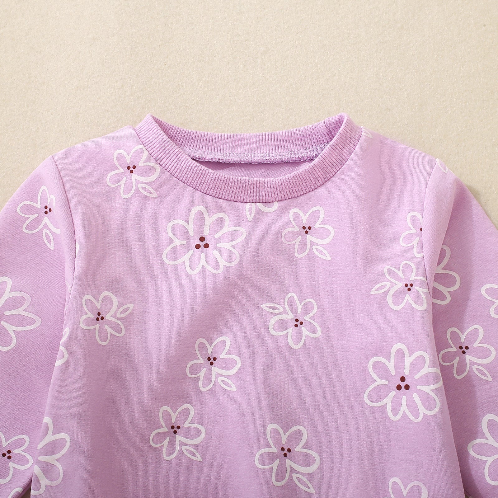 Baby And Toddler Long-sleeve Floral Set - cas7m