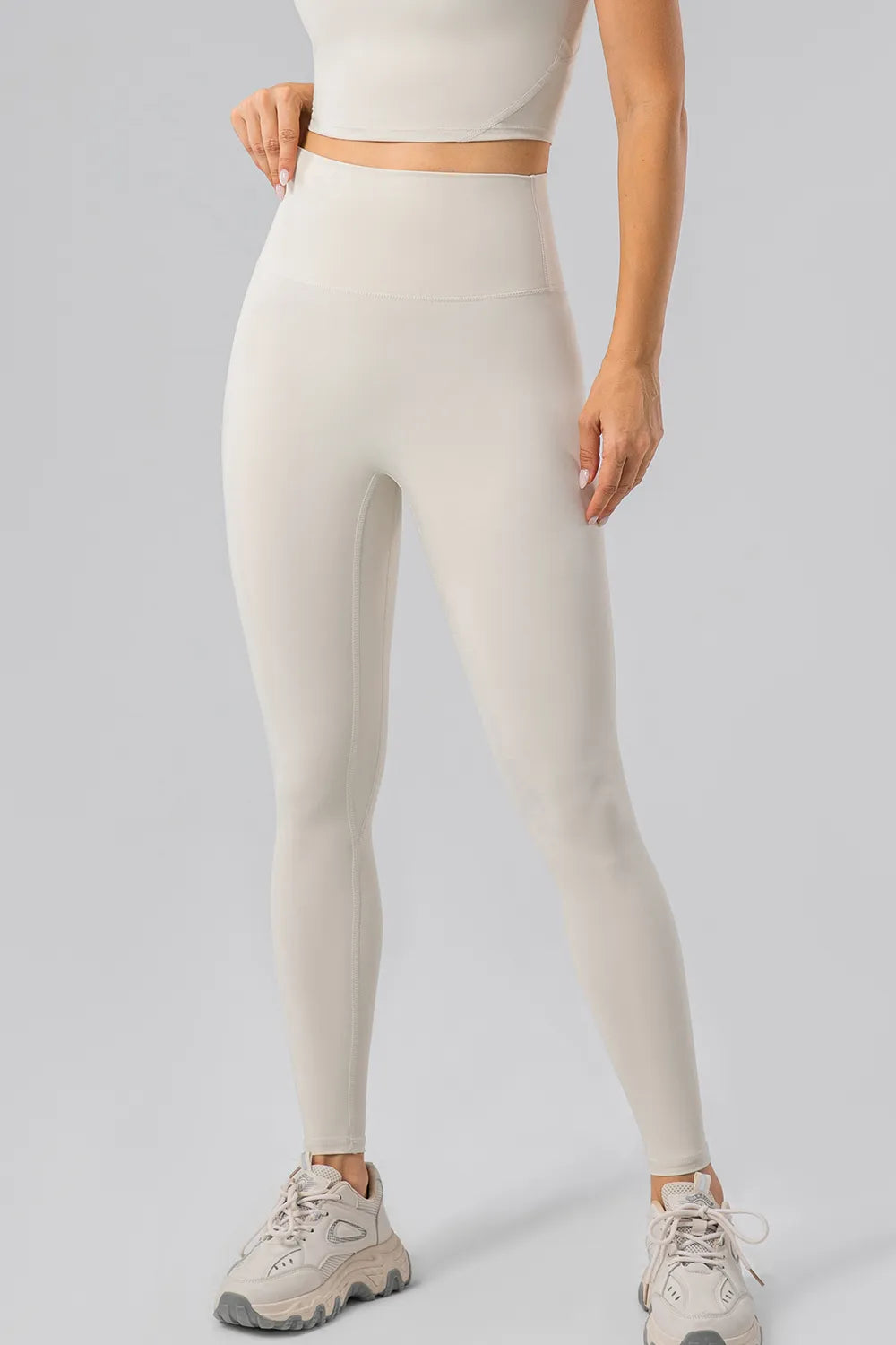 Ultimate Comfort Stretchy Nylon Leggings - cas7m
