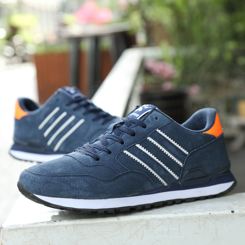 Leather sneakers men casual shoes students - cas7m