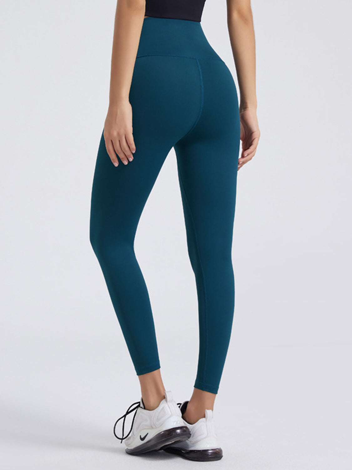 Ultra-Stretch Opaque Leggings - Comfy Nylon-Spandex Blend - cas7m