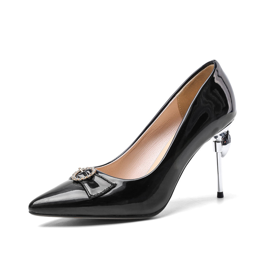 Stylish Pointed Toe High Heels in Sizes 34-50