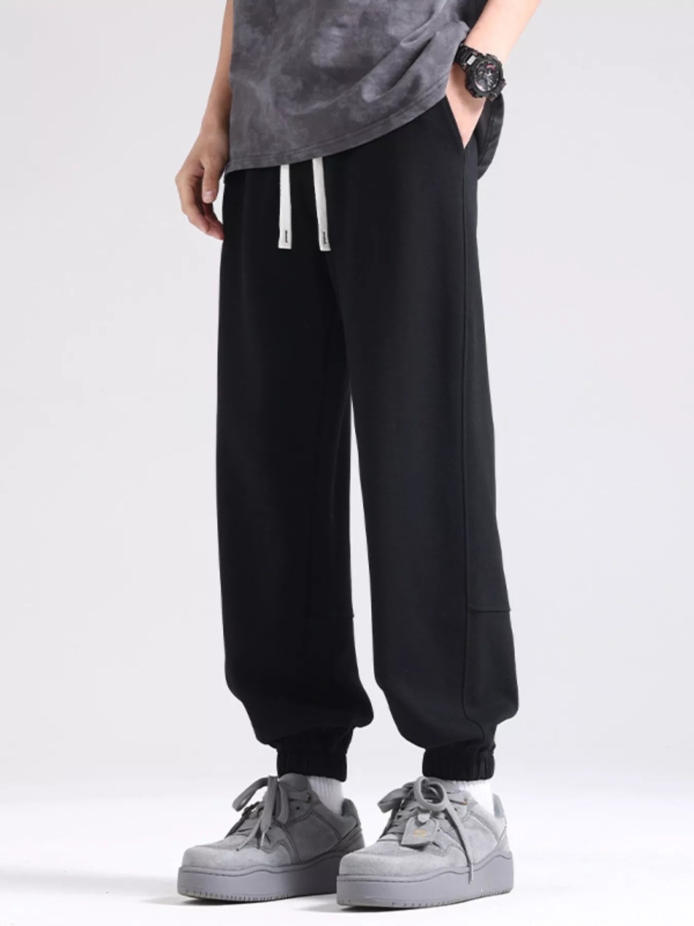 Men's Plus Size Casual Loose Fit Sweatpants - cas7m