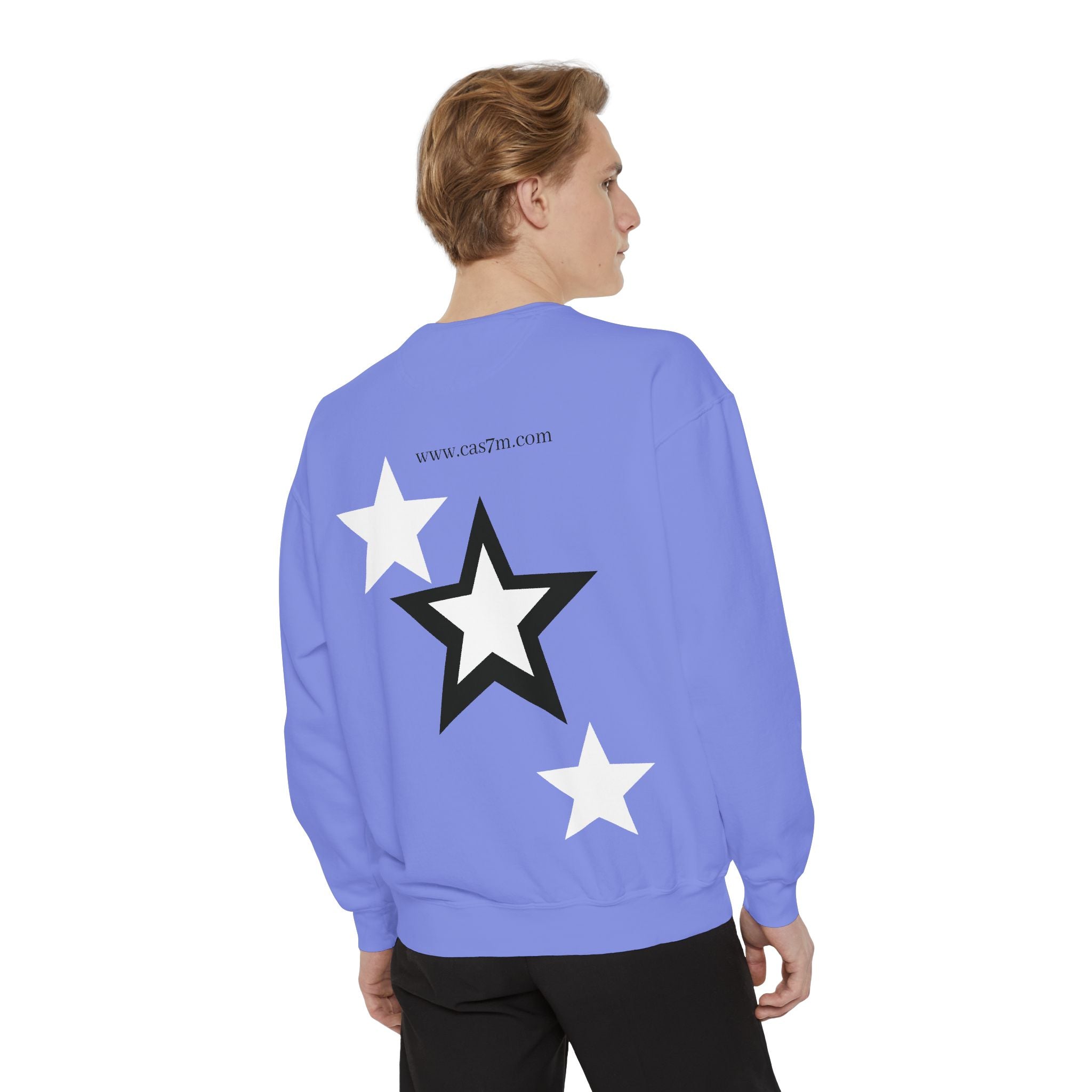 Unisex Garment-Dyed Sweatshirt - cas7m