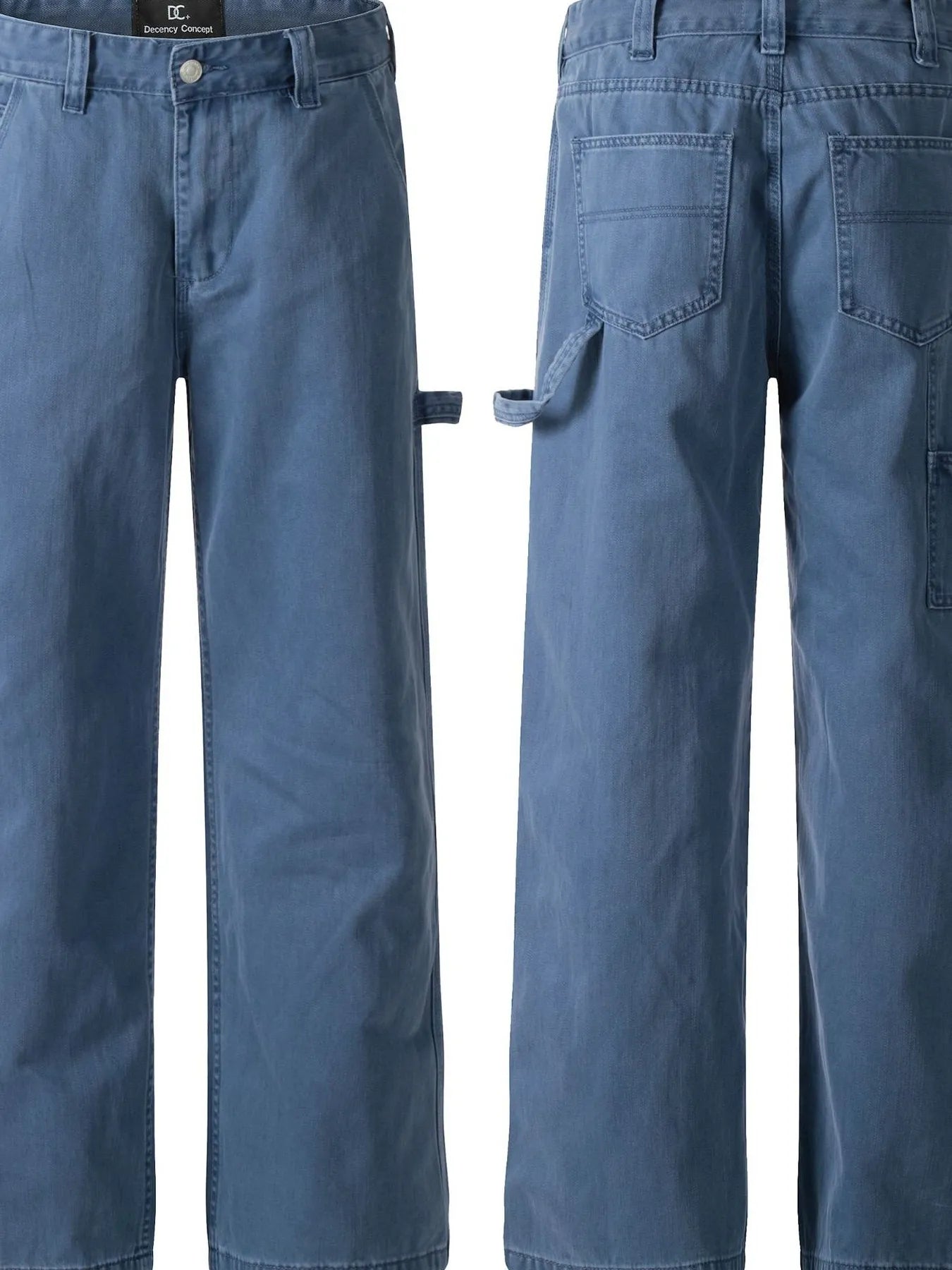 Men's Classic Loose Fit Jeans - cas7m