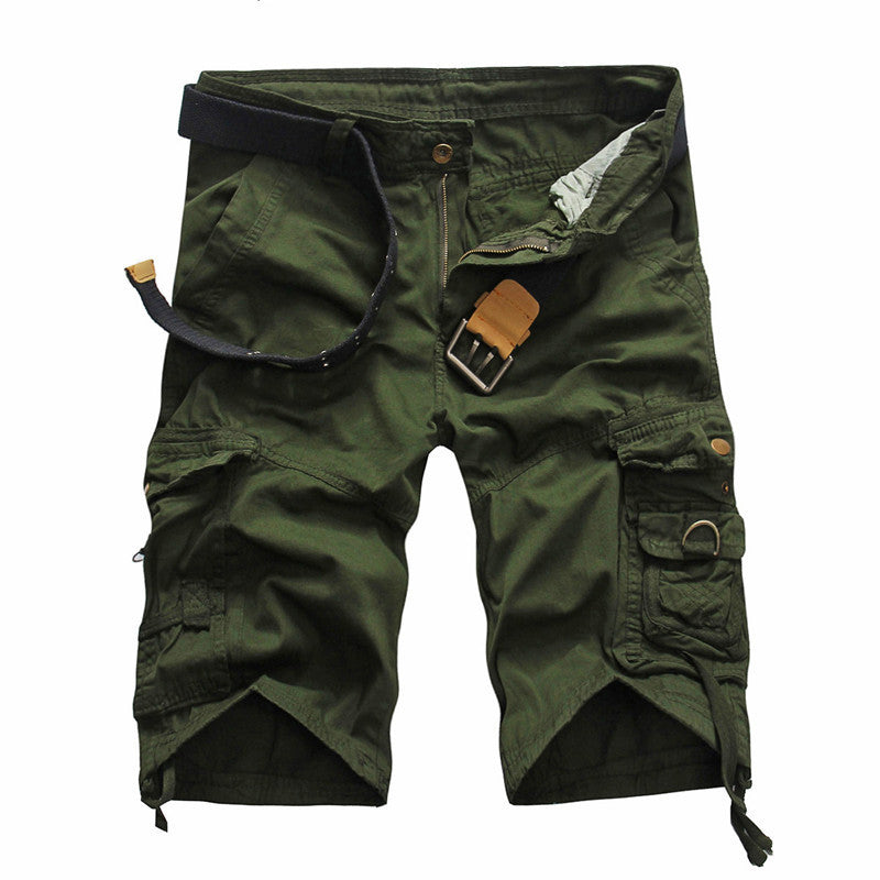 Men's Large Multi-pocket Loose Camouflage Pants
