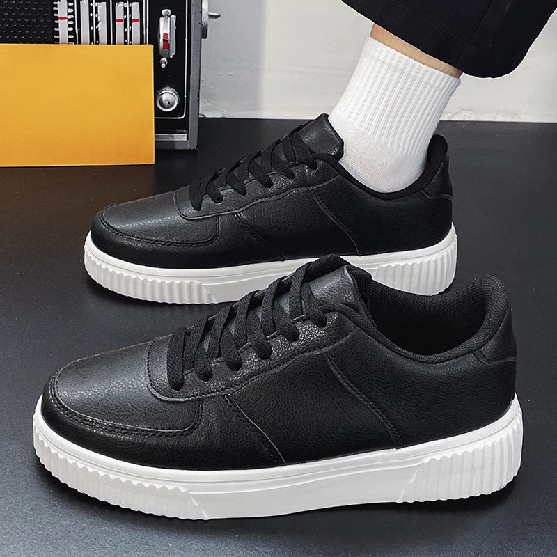 Comfortable Thick-soled Height-increasing Shoes With An Elevated Autumn Vibe - cas7m