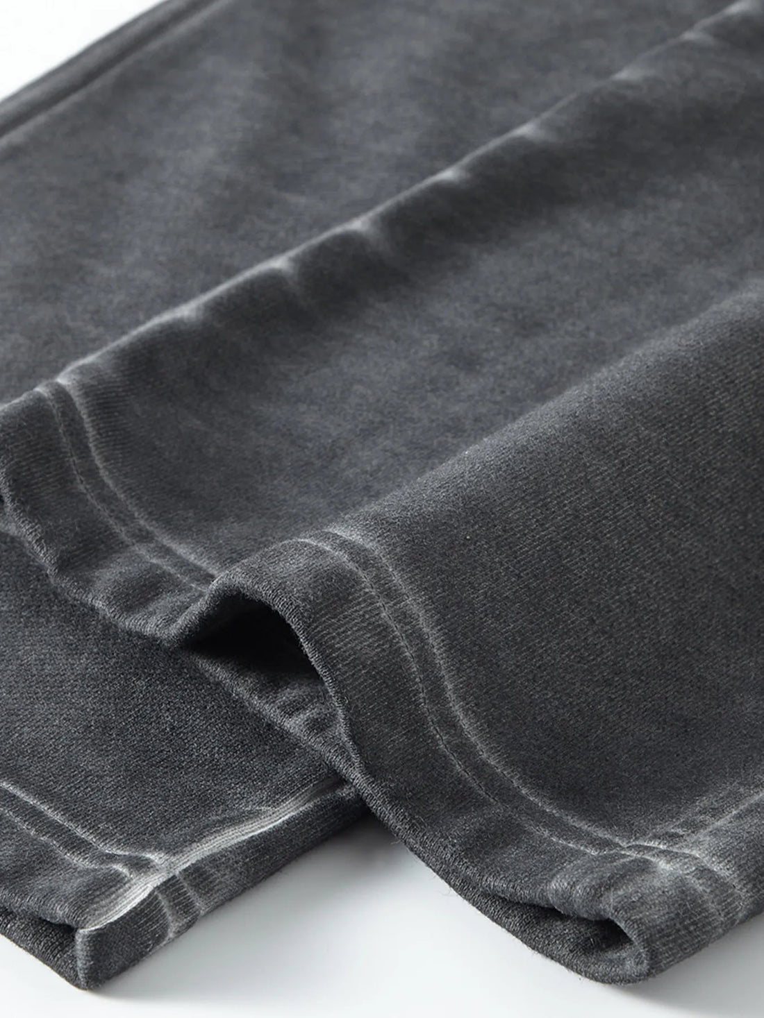 Men's Drawstring Washed Straight Sweatpants - cas7m