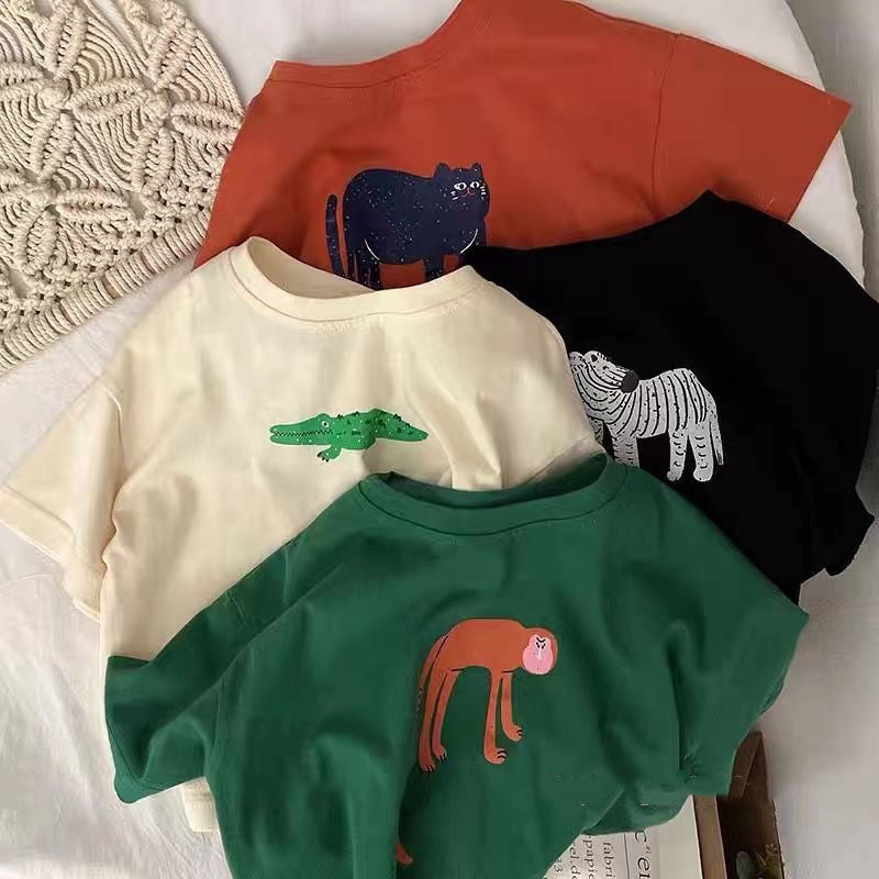 Fashion New Boys And Girls Fashionable T-shirt - cas7m
