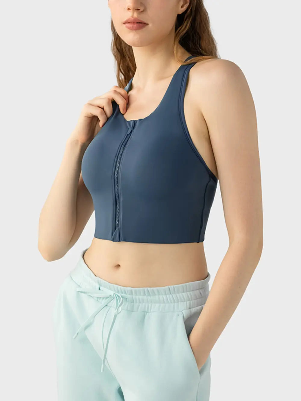 Millennia Wide Strap Sport Bra - cas7m