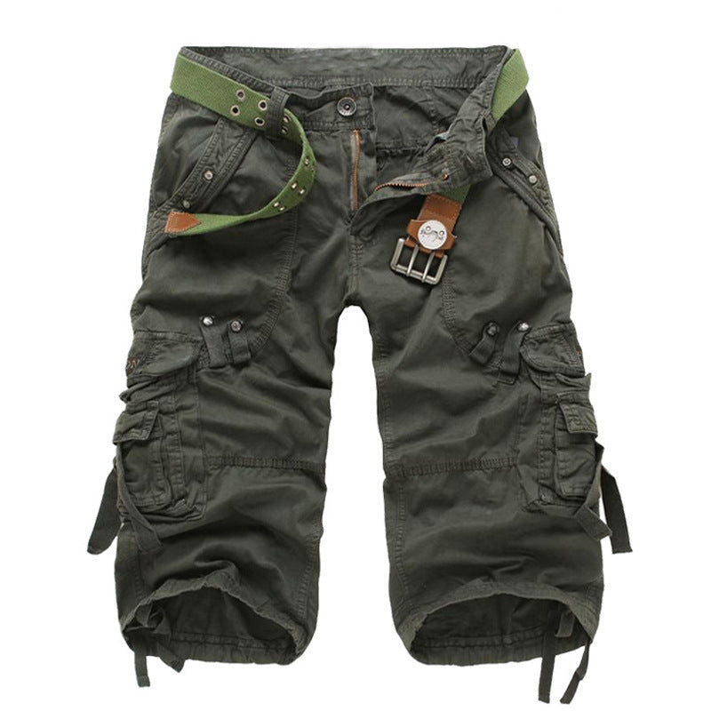 Men's Loose Multi-pocket Cargo Pants - cas7m