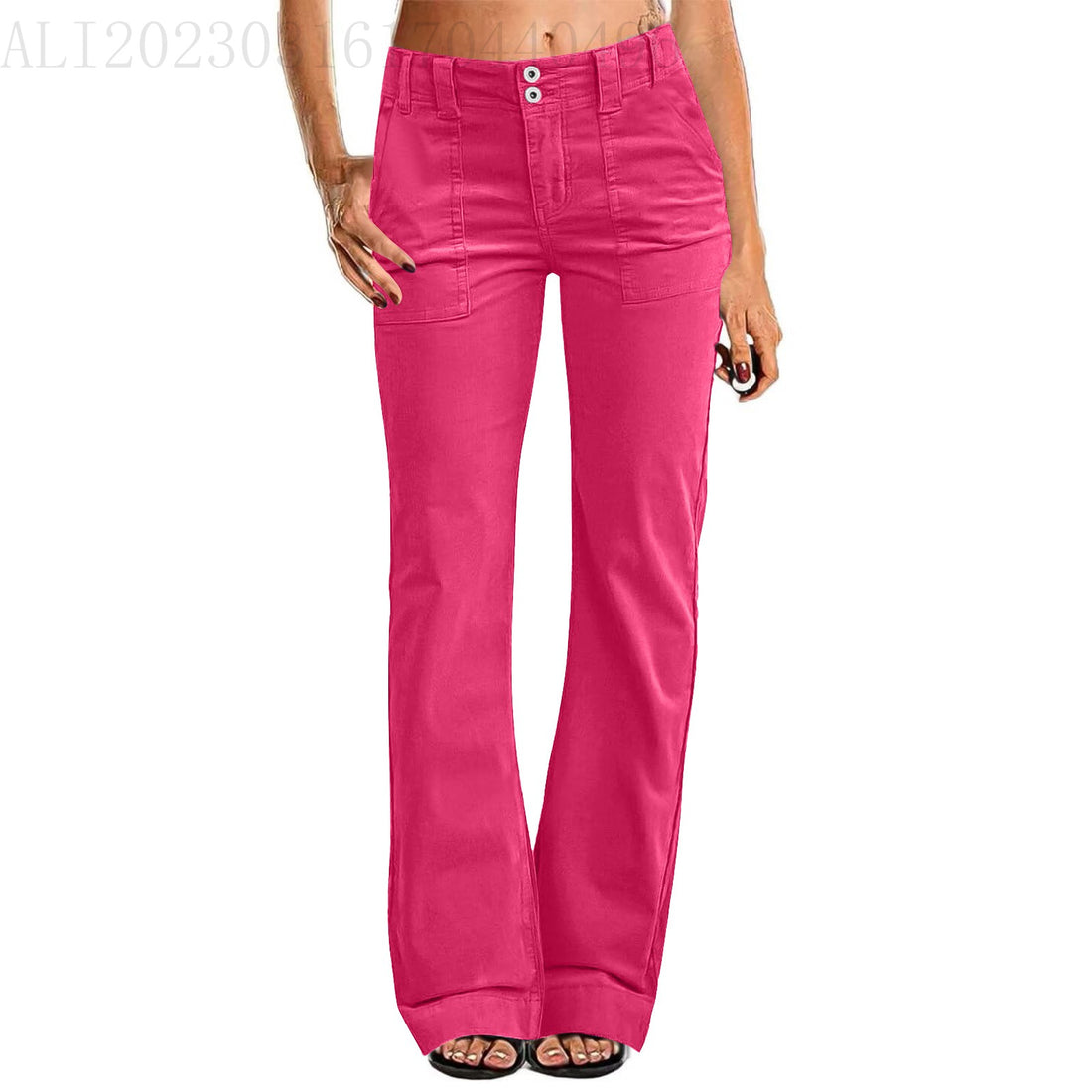 Lightweight Sports Pants Zipper Pocket Exercise Workout Pants - cas7m
