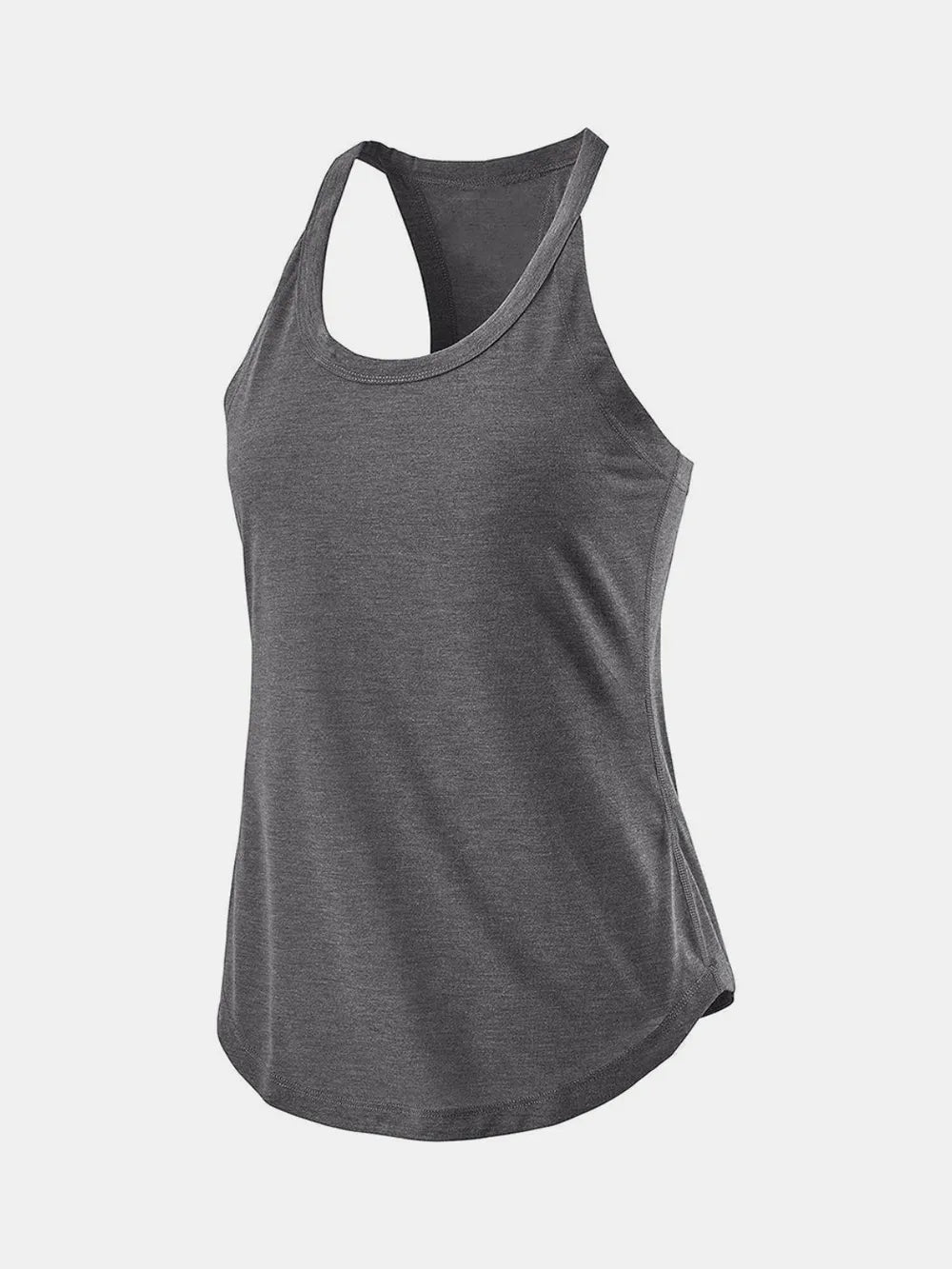 Scoop Neck Active Tank - cas7m
