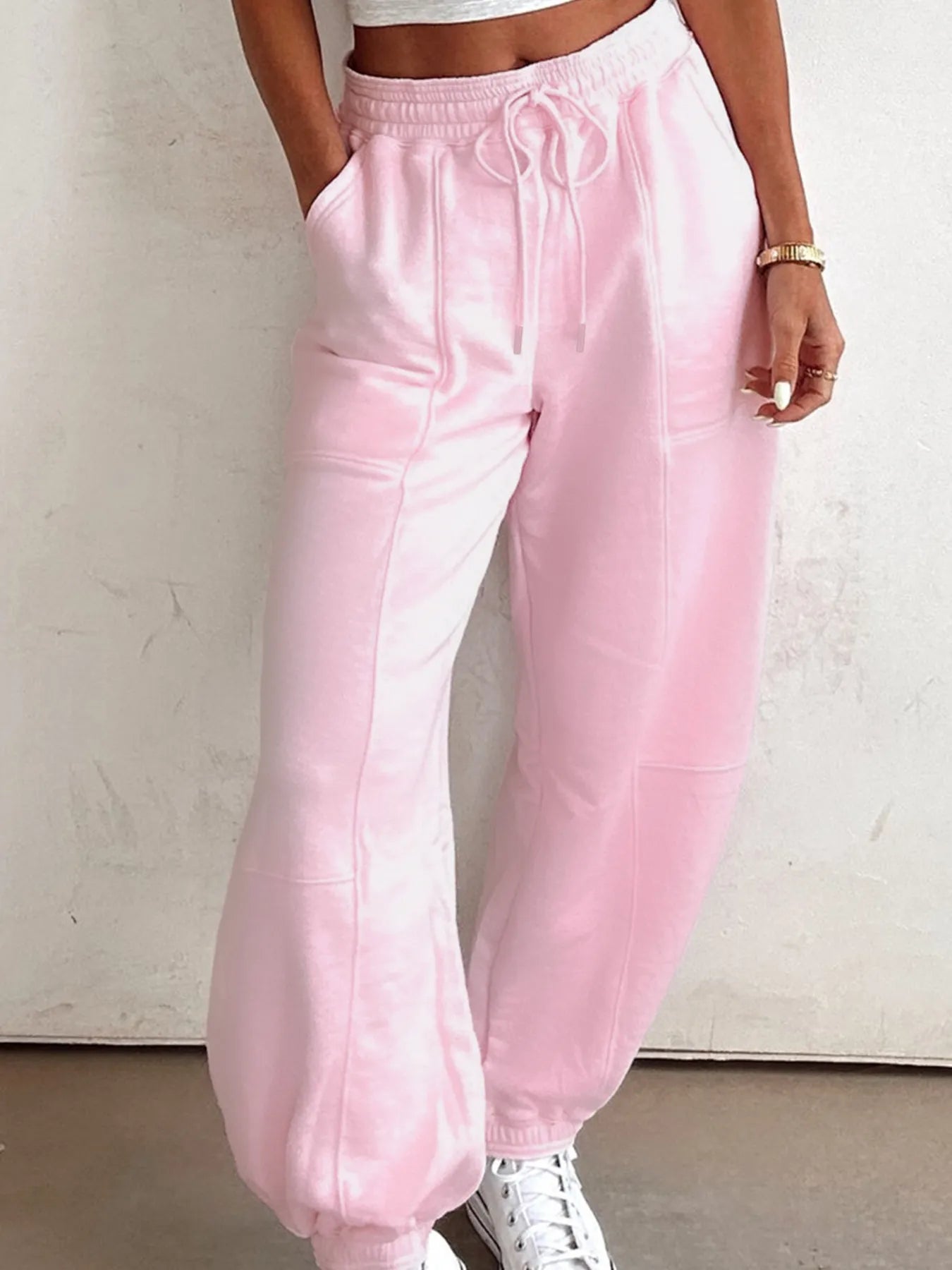 Casual Drawstring Sweatpants - cas7m