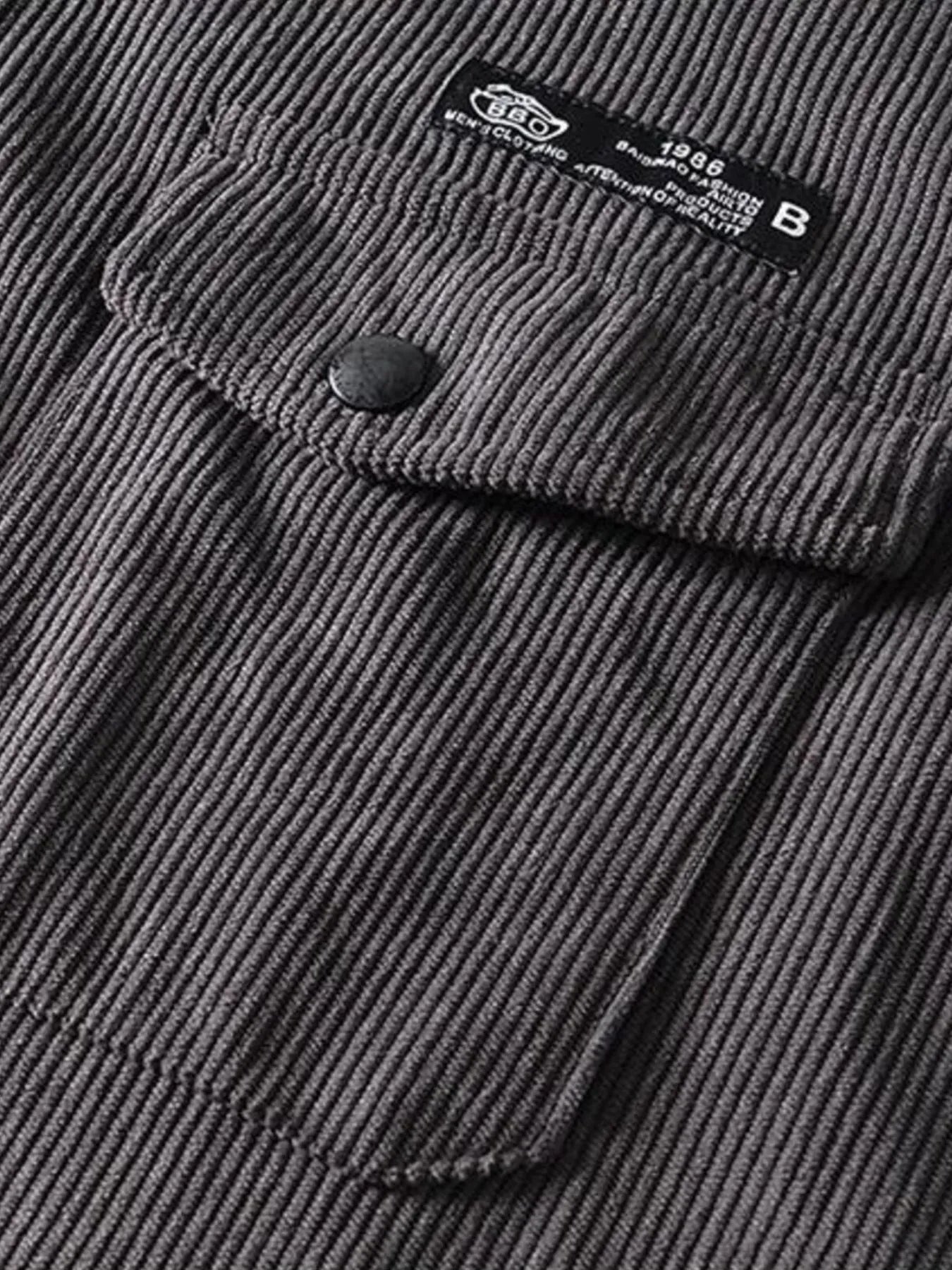 Men's Button Up Long Sleeve Shirt - cas7m