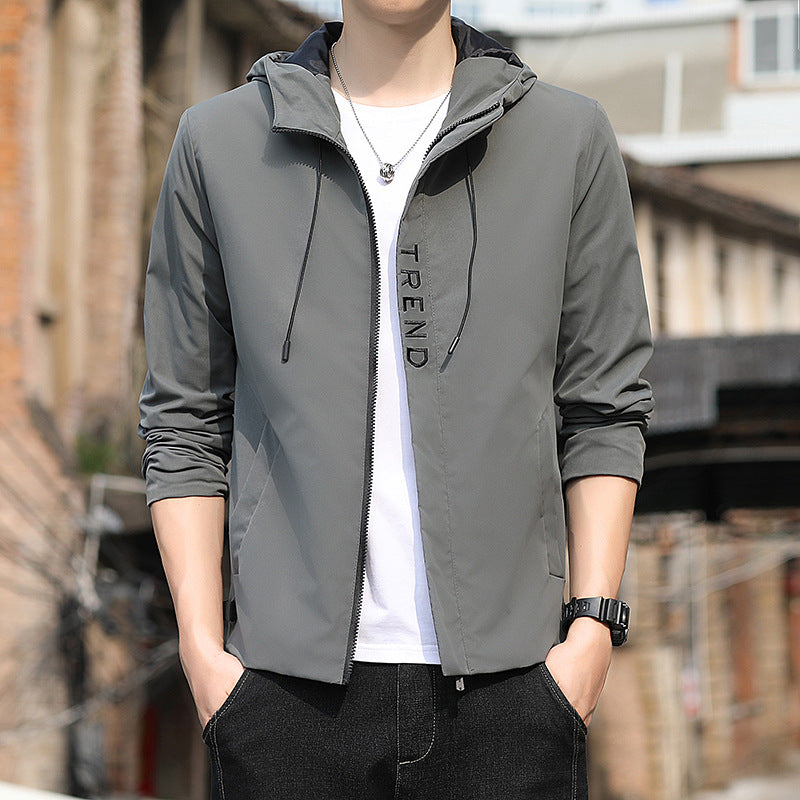Hooded Coats Are Sporty And Loose To Fit The - cas7m