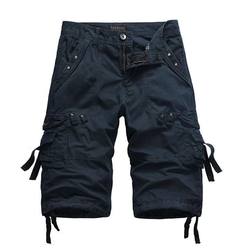 Men's Loose Multi-pocket Cargo Pants - cas7m