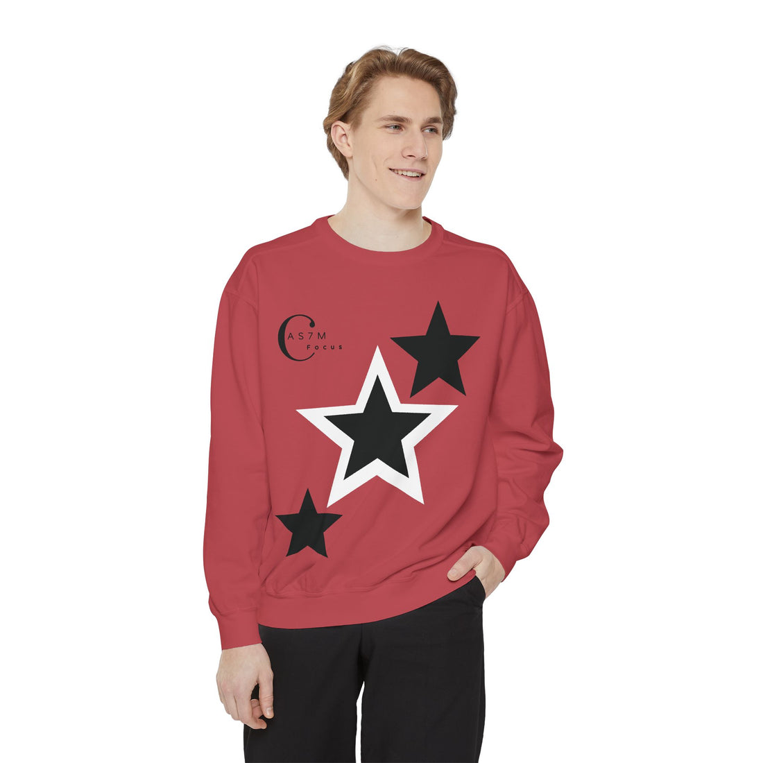Unisex Garment-Dyed Sweatshirt - cas7m