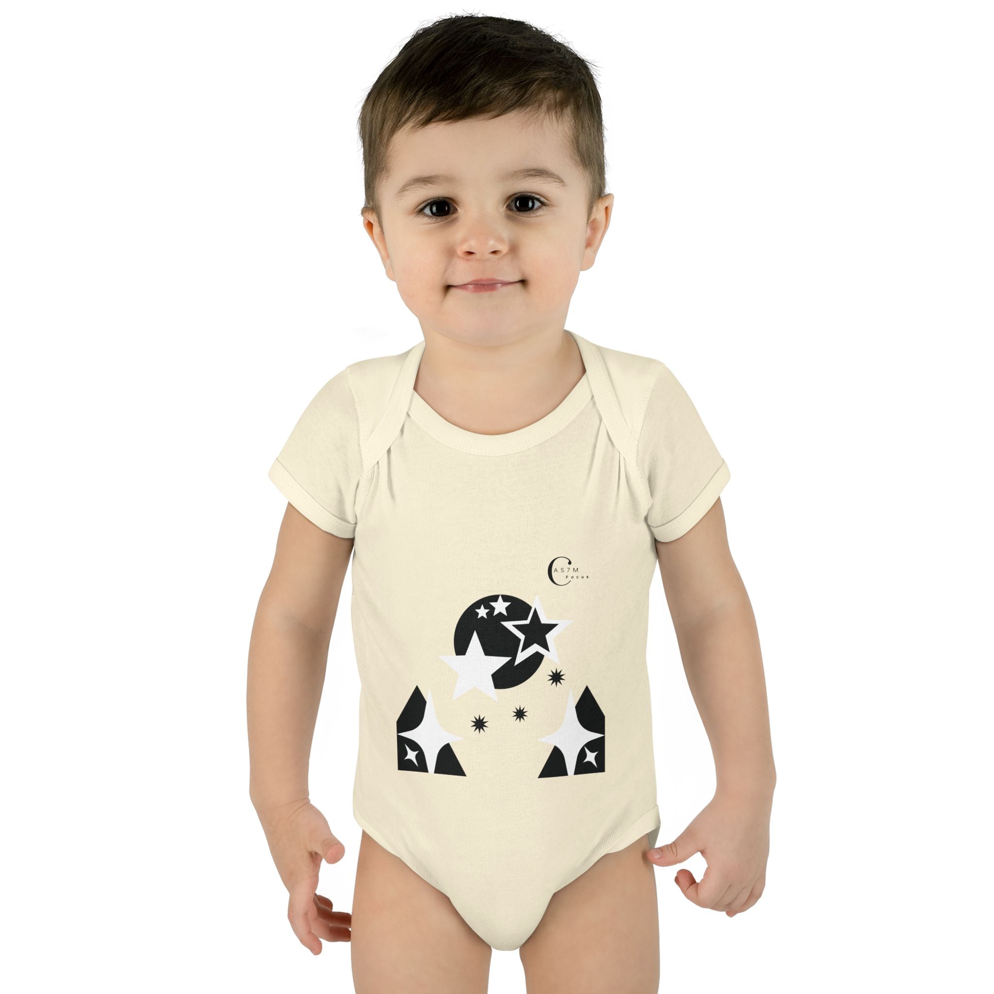 Infant Baby Rib Bodysuit - cas7m