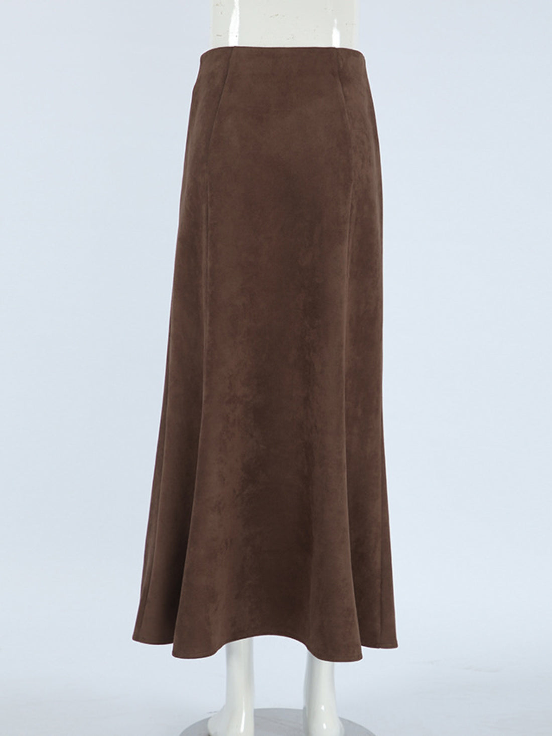 Suede Midi Skirt - cas7m