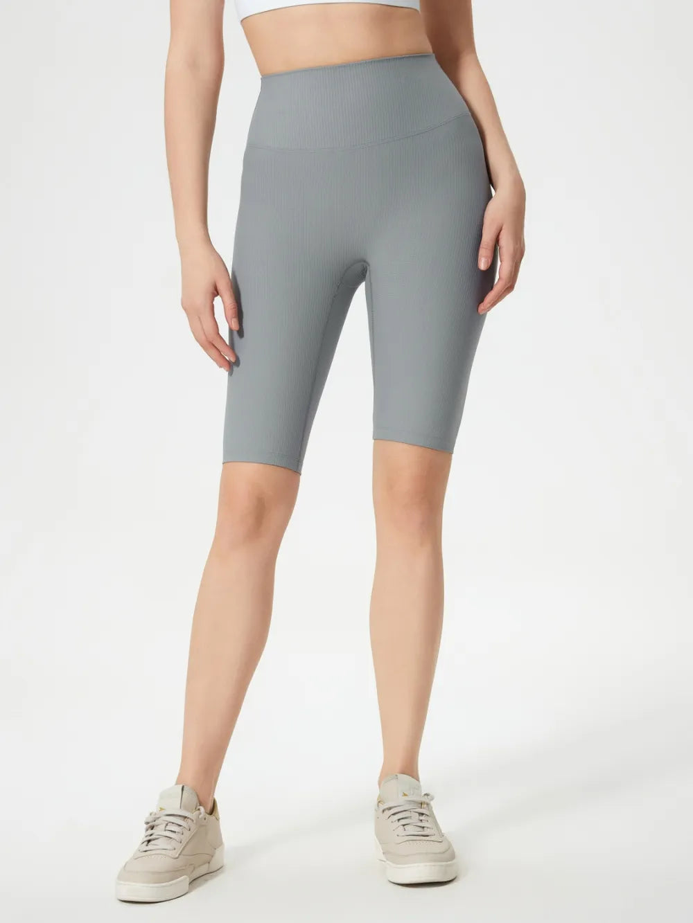 Essential High-Stretch Nylon-Spandex Shorts - cas7m