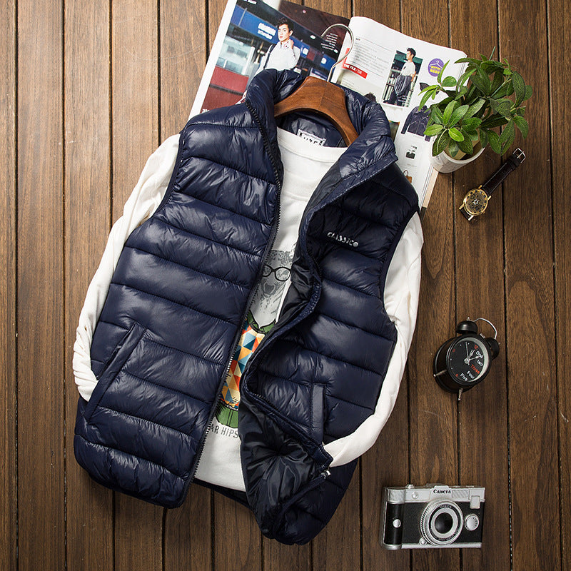 Men's plush vest cotton clothes vest - cas7m