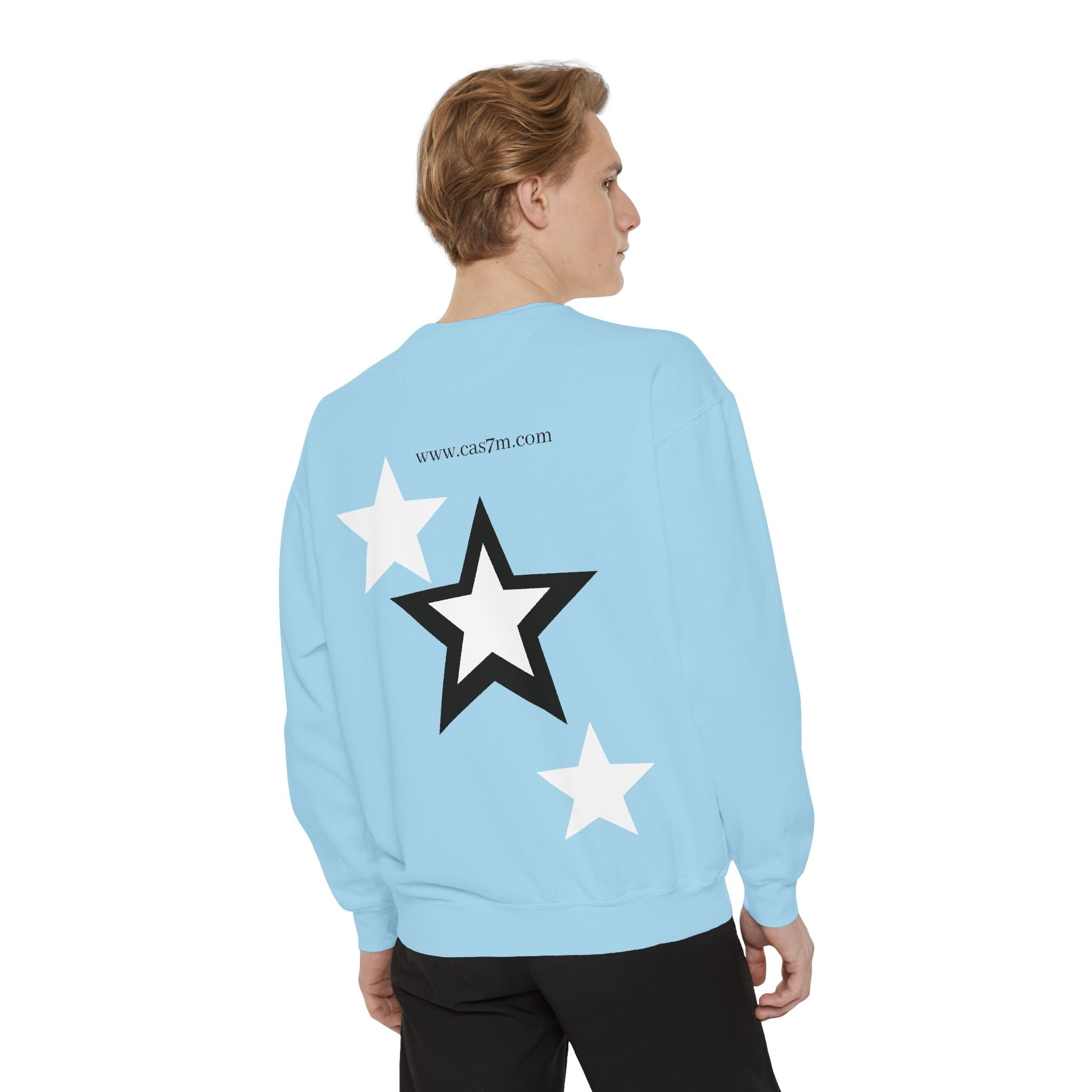 Unisex Garment-Dyed Sweatshirt - cas7m